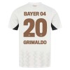 Bayer 04 Leverkusen Alejandro Grimaldo 20 Borte 2024-25 - Barn Draktsett